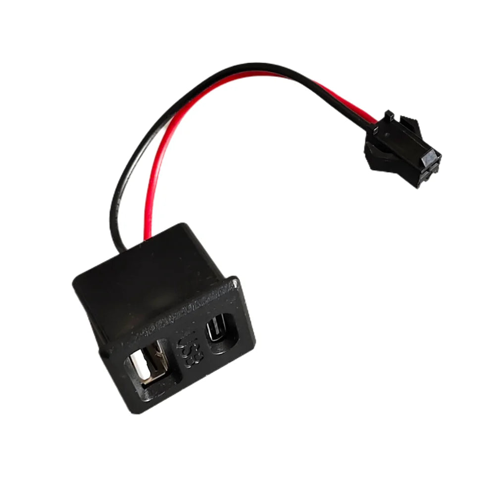 Double Layer USB Socket Type-C Female Socket A Female USB Lamp Buckle Charging Power Socket With JST SM Wire Connector Peaceful Pleasures Health and Wellness Type2 Type-C plane 10PCS