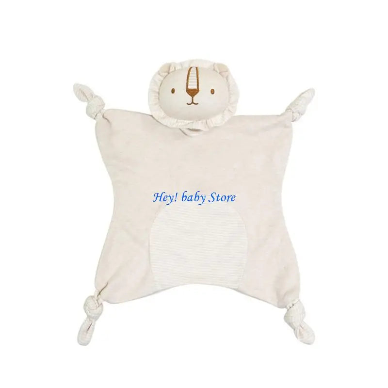 Soft Baby Security Blanket PP Cotton Animal Soothing Towel