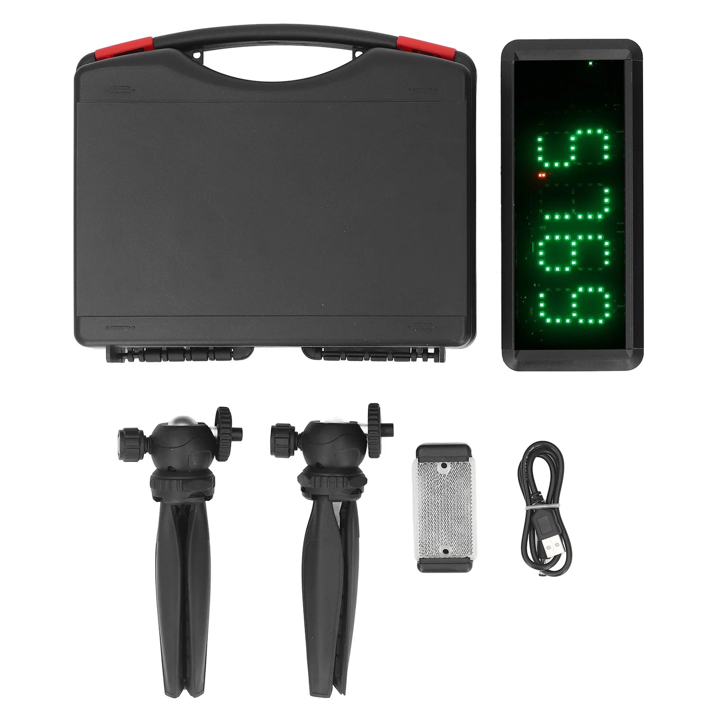 Wireless Sprint Timer Battery Powered Laser Stopwatch Timing Clock