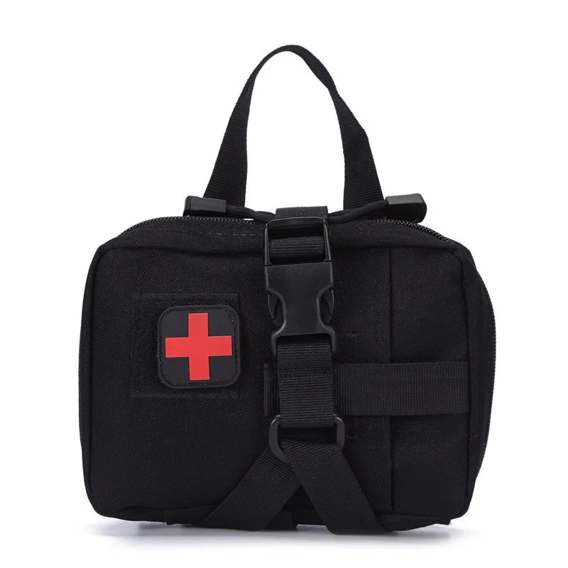 Tactical First Aid Kit Bag | Quick-Access Outdoor Storage Pouch