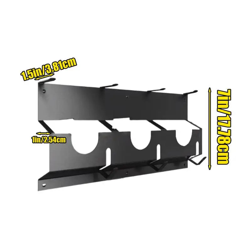 Angle Grinder Wall Storage Mount Wall Mount Angle Grinder Holder Stable Structure Storage Rack for Workshop Home Garage Backyard Peaceful Pleasures Health and Wellness