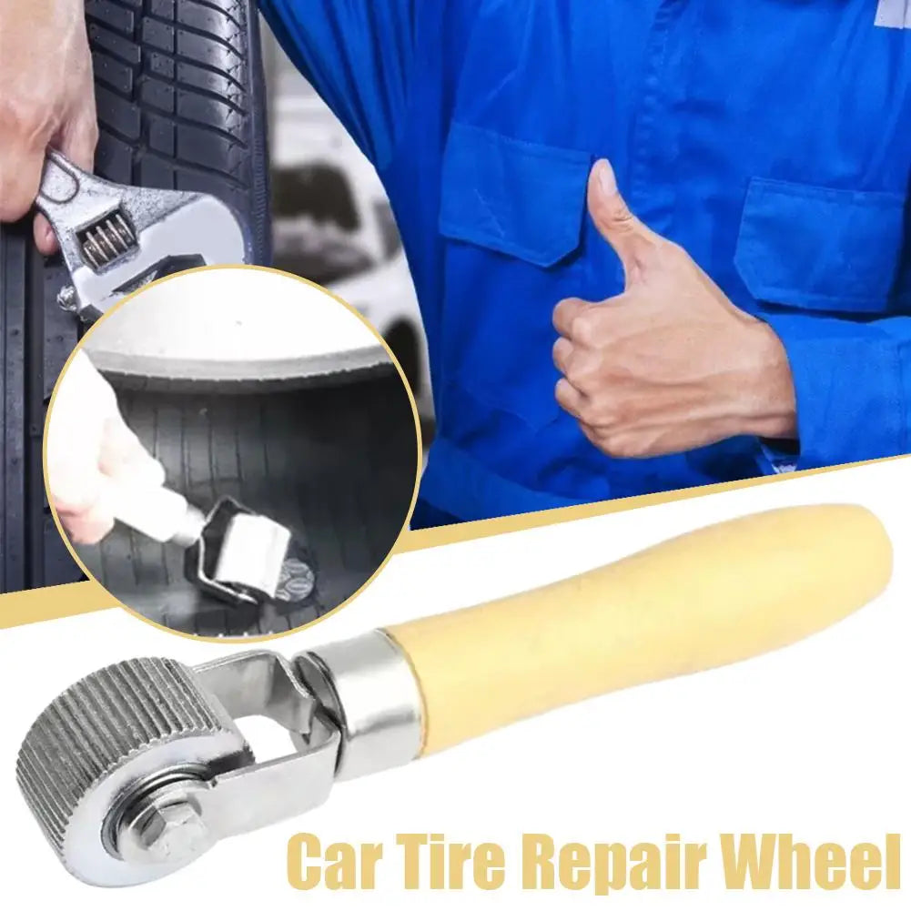 Tire Repair Patch Roller Pressure Wheel Tool – 3 Sizes