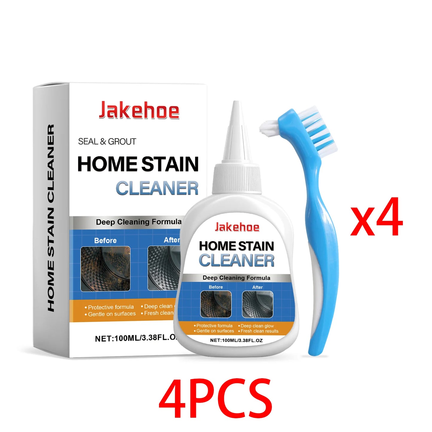 Multipurpose Cleaning Gel & Brush – Mold & Grease Remover
