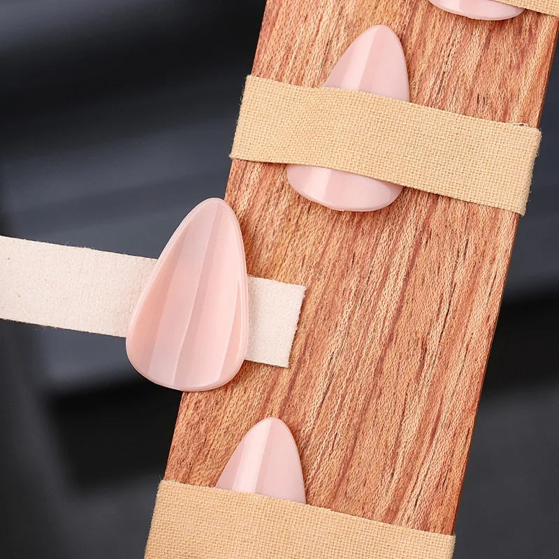 Solid Wood Guzheng Nail Storage Board Pipa Tape Wrapping Card Special