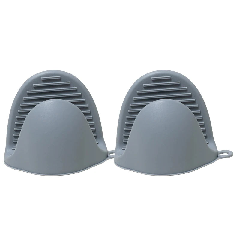 2-Pack Silicone Oven Mitts | Heat-Resistant Mini Pot Holders