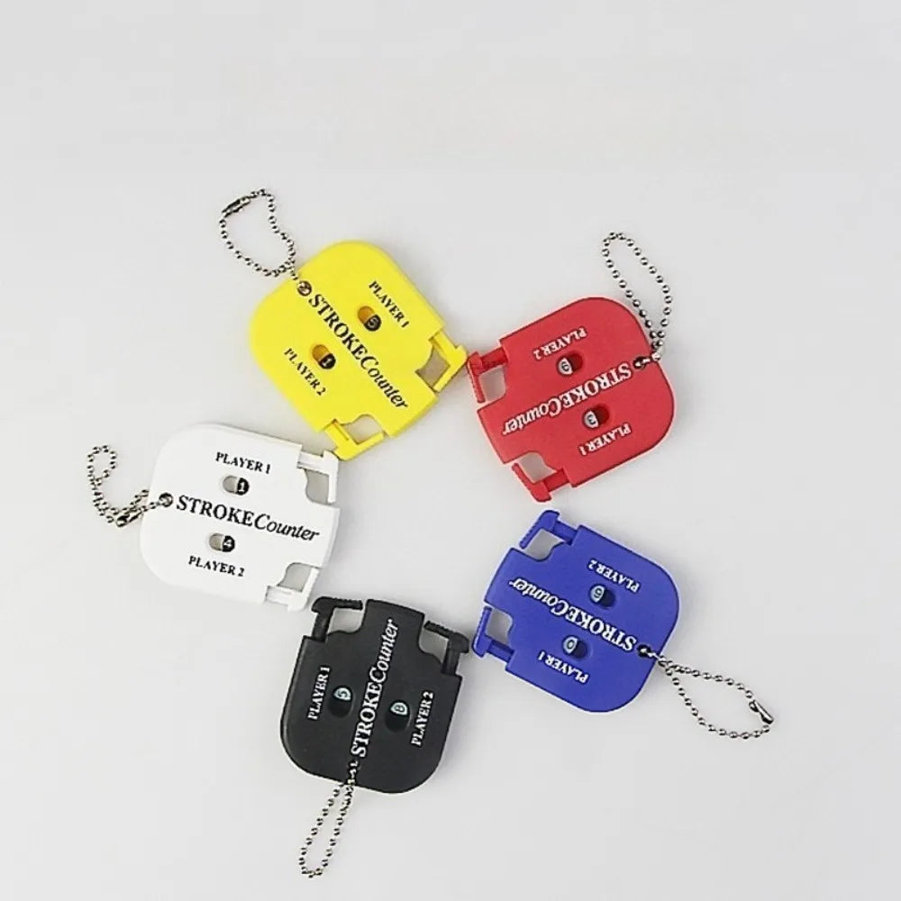Mini Portable Golf Shot Count Putter Score Counter With Two Digits Scoring Easy Return To Zero Golf Accessories With Key Chain Peaceful Pleasures Health and Wellness