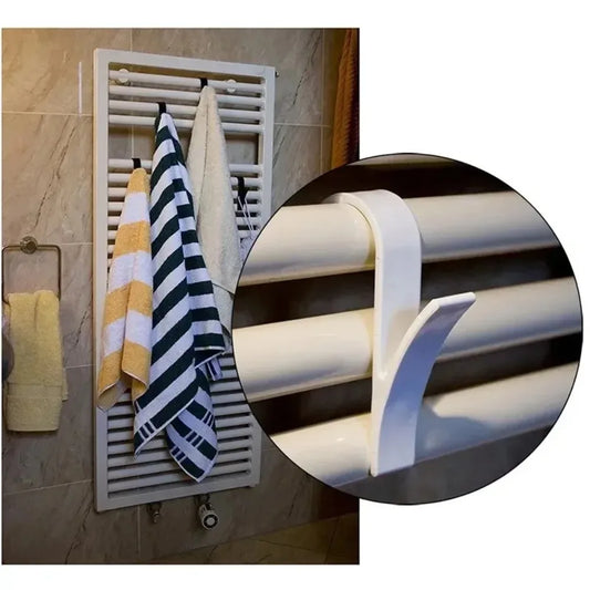 Radiator Hanger Hooks – Towel Rail Clips for Bath & Kitchen Radiator Hanger Hooks Peaceful Pleasures Health and Wellness