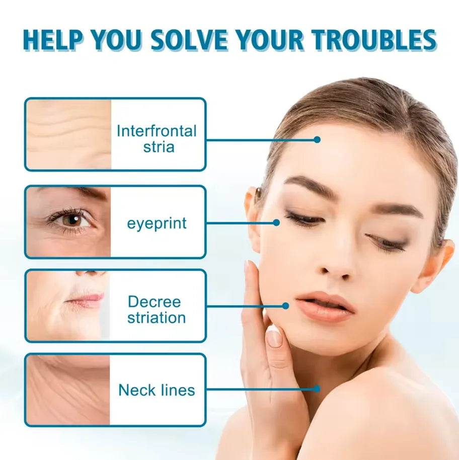 500ml Copper Peptide Serum Tightening, Repairing Antioxidant Boosting Skin Barrier Deep Hydration Hyaluronic Acid Face Serum Peaceful Pleasures Health and Wellness