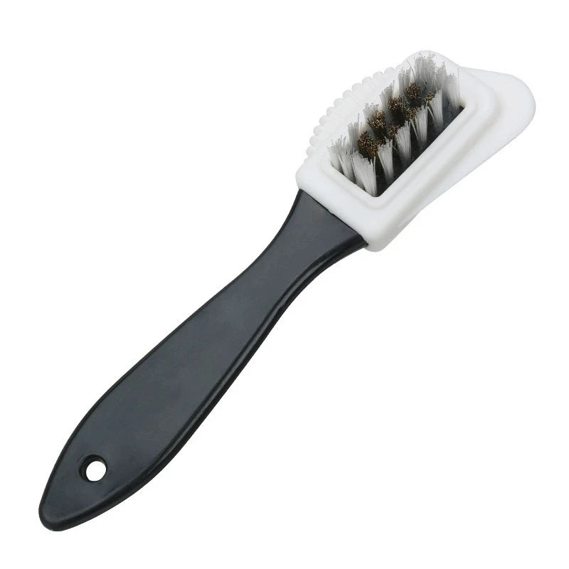 3-Sided Suede & Nubuck Shoe Brush | Boot Cleaner Tool
