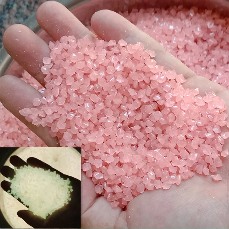 Glow in the Dark Pebbles | Luminous Decorative Rocks & Stones