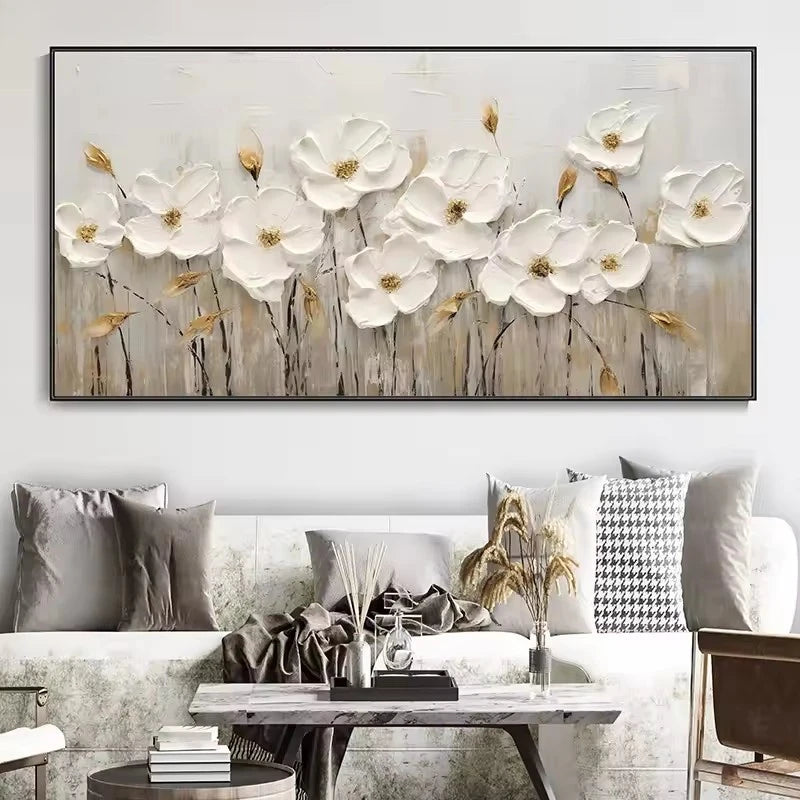 Modern Wooden Wall Canvas Painting, Vibrant Floral Hummingbird Art Poster, Decor Artwork for Living Room and Bedroom, No Frame Peaceful Pleasures Health and Wellness ZLH016 60x120cm No Frame