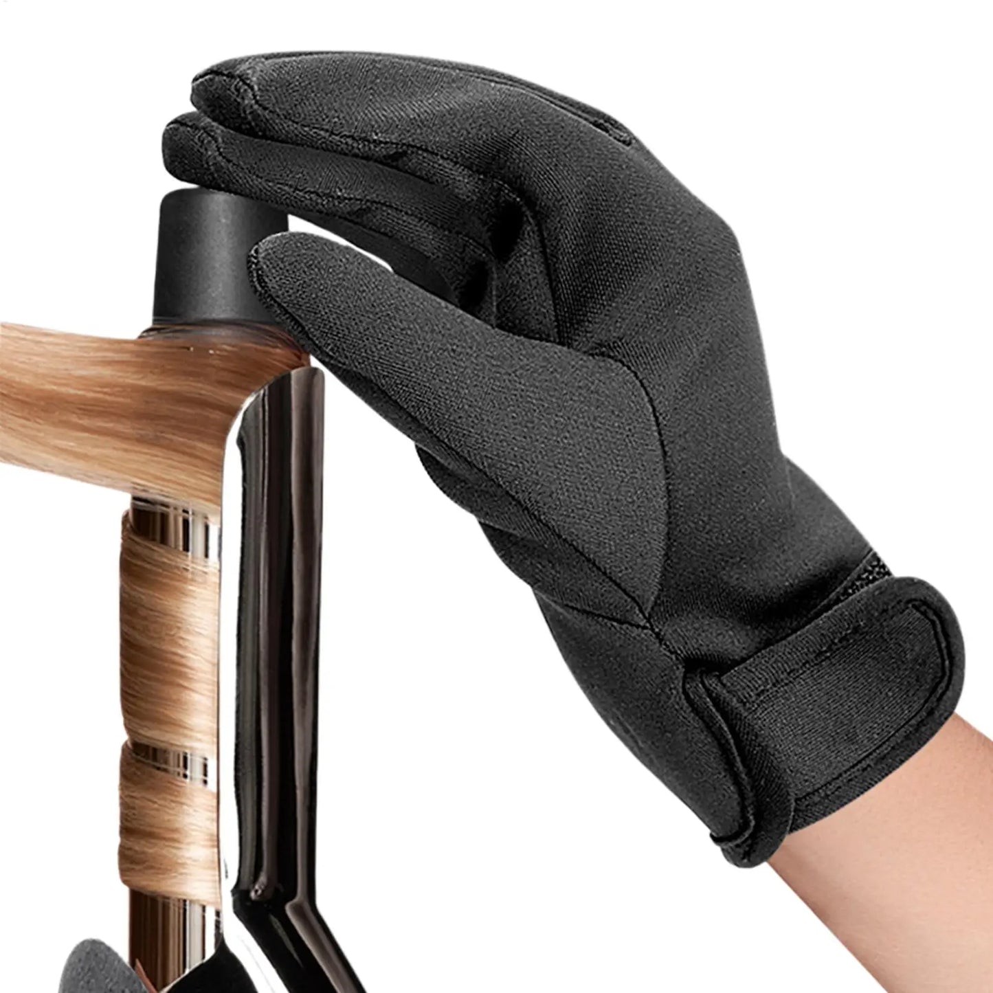 Heat-Resistant Hair Styling Glove | Curling & Straightening