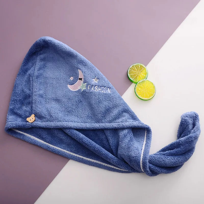 Microfiber Hair Towel | Anti-Frizz Rapid Dry Shower Wrap