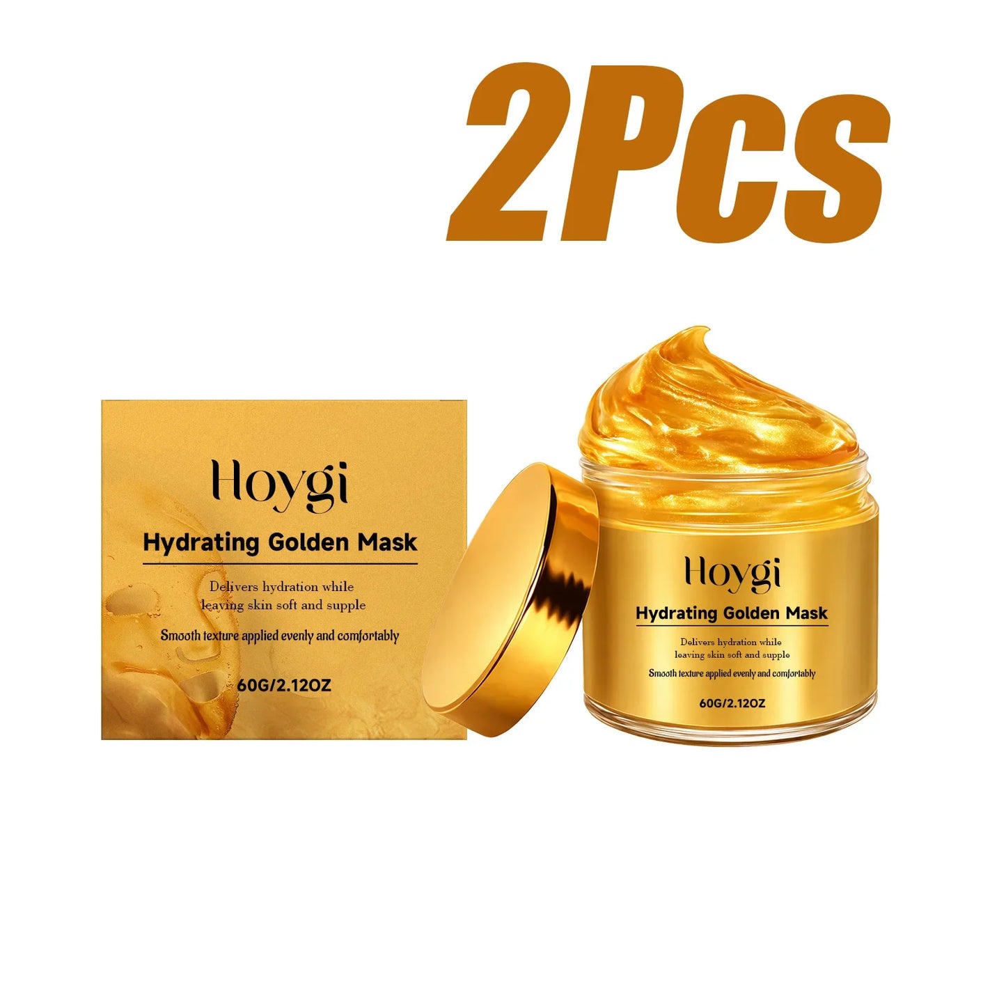 Hoygi Gold Collagen Peel Off Face Mask – Hydrating & Firming