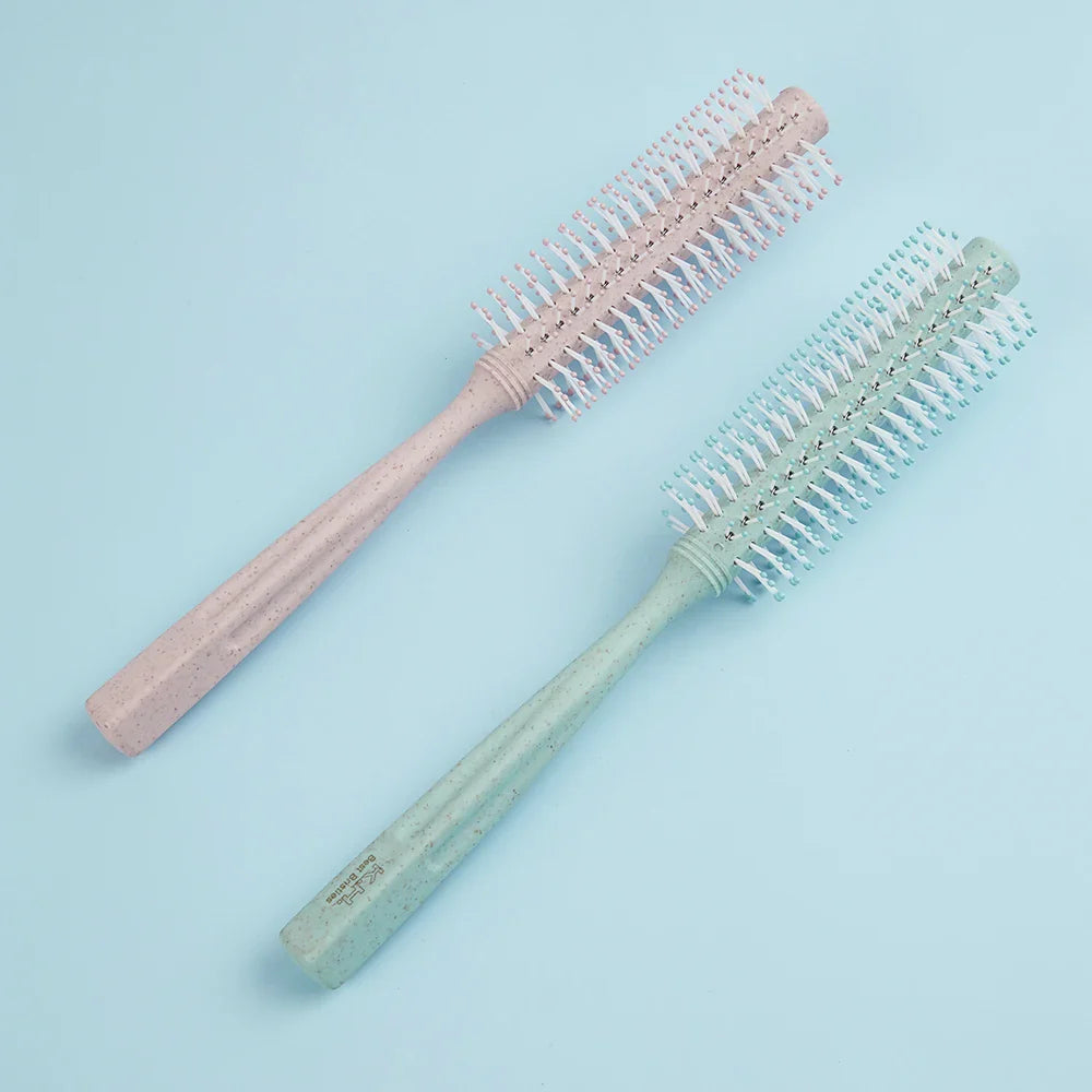 Round Rolling Curling Brush – Anti-Static Wet & Dry Hair Comb