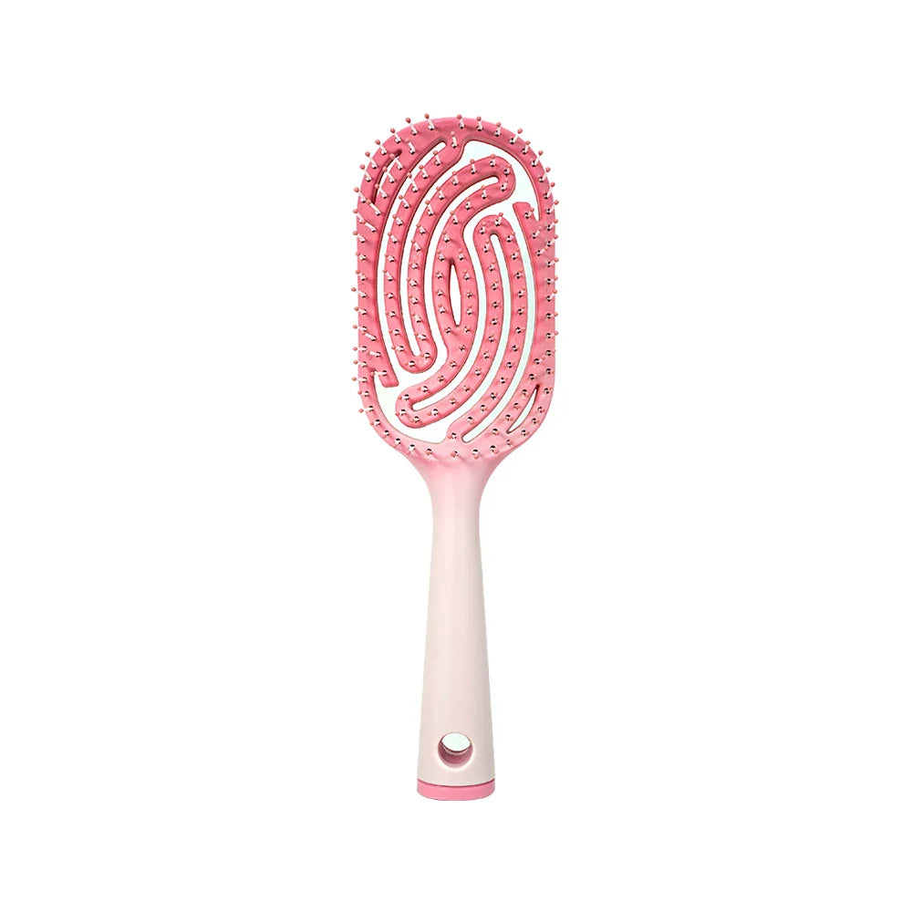 Hollow Hair Brush – Anti-Static Scalp Massage, All Hair Types