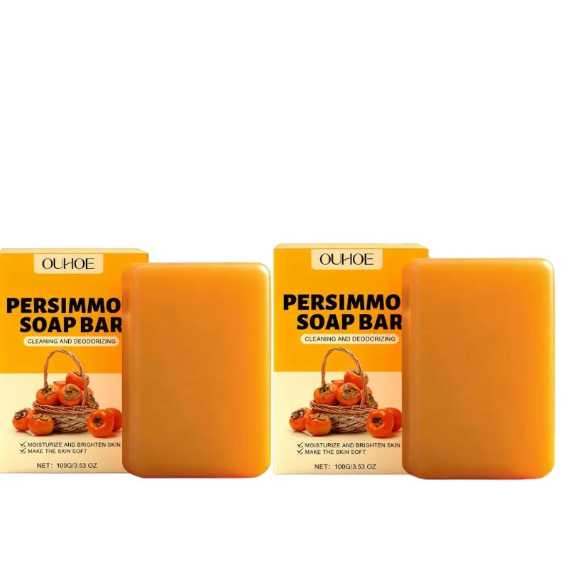 Persimmon Honey Bath Soap Bar – Moisturizing Face & Body
