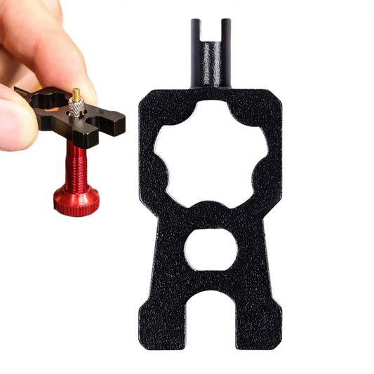 Aluminum Bike Valve Core Removal Tool – Portable Cyclist Kit Bike Valve Tool Peaceful Pleasures Health and Wellness
