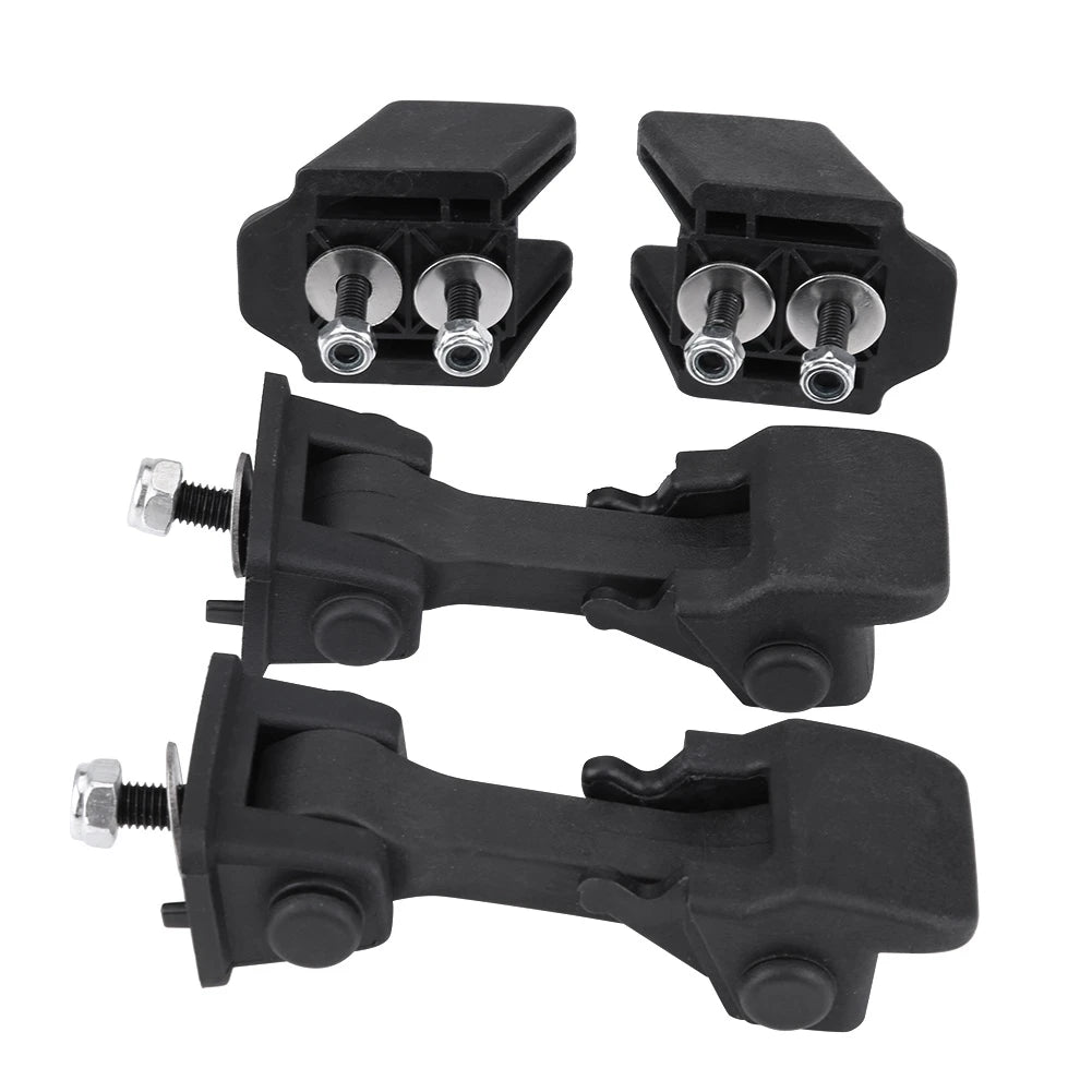 Hood Latch Safety Catches Brackets Jeep Wrangler JK 2007 2008 2009