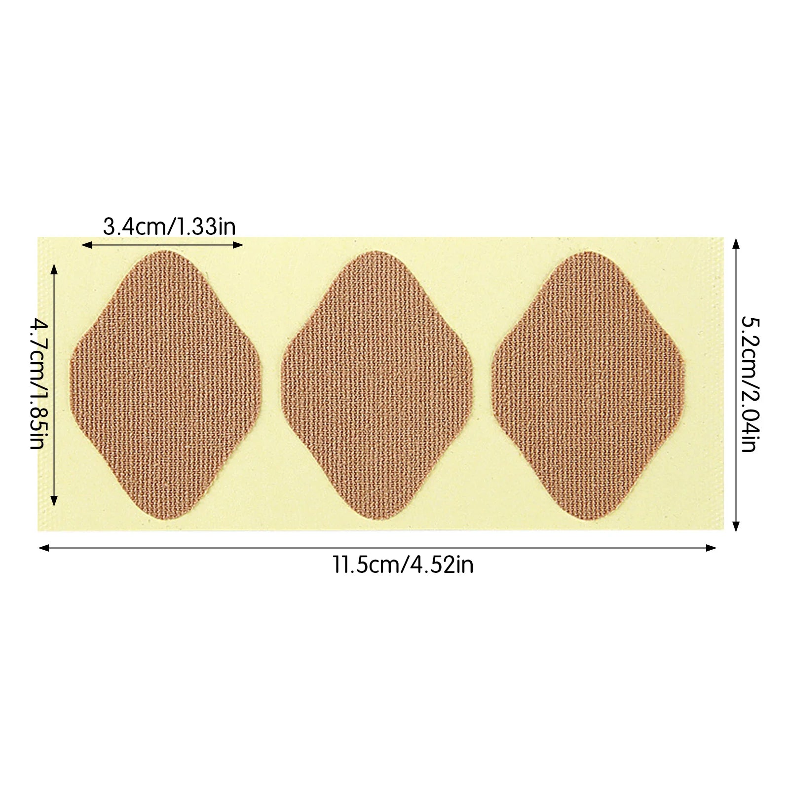 Transparent Heel Pads 3Pcs Per Sheet 10 Sheets Per Pack Anti Blister Sweatproof Cushion Pads For Shoes Invisible Comfortable Peaceful Pleasures Health and Wellness