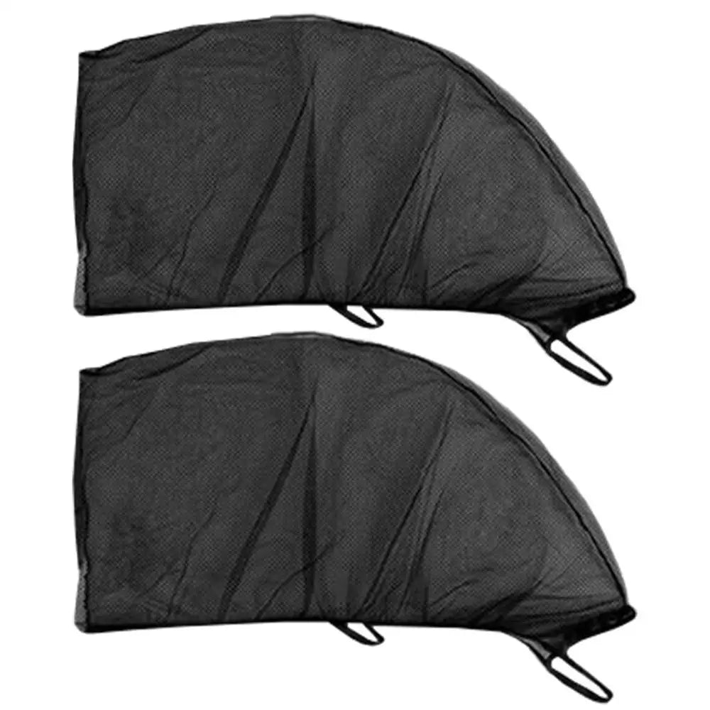 2PCS 2-in-1 Car Window Fly Screen & Sun Shade Breathable Mesh For Rear Side Windows UV Protection & Bug Guard For Cars, SUVs Peaceful Pleasures Health and Wellness car front row