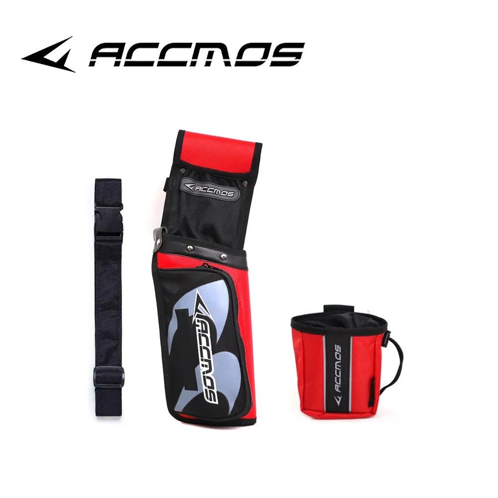Arrow Quiver Release Bag Adjustable Strap Bow Arrows Recurve Compound