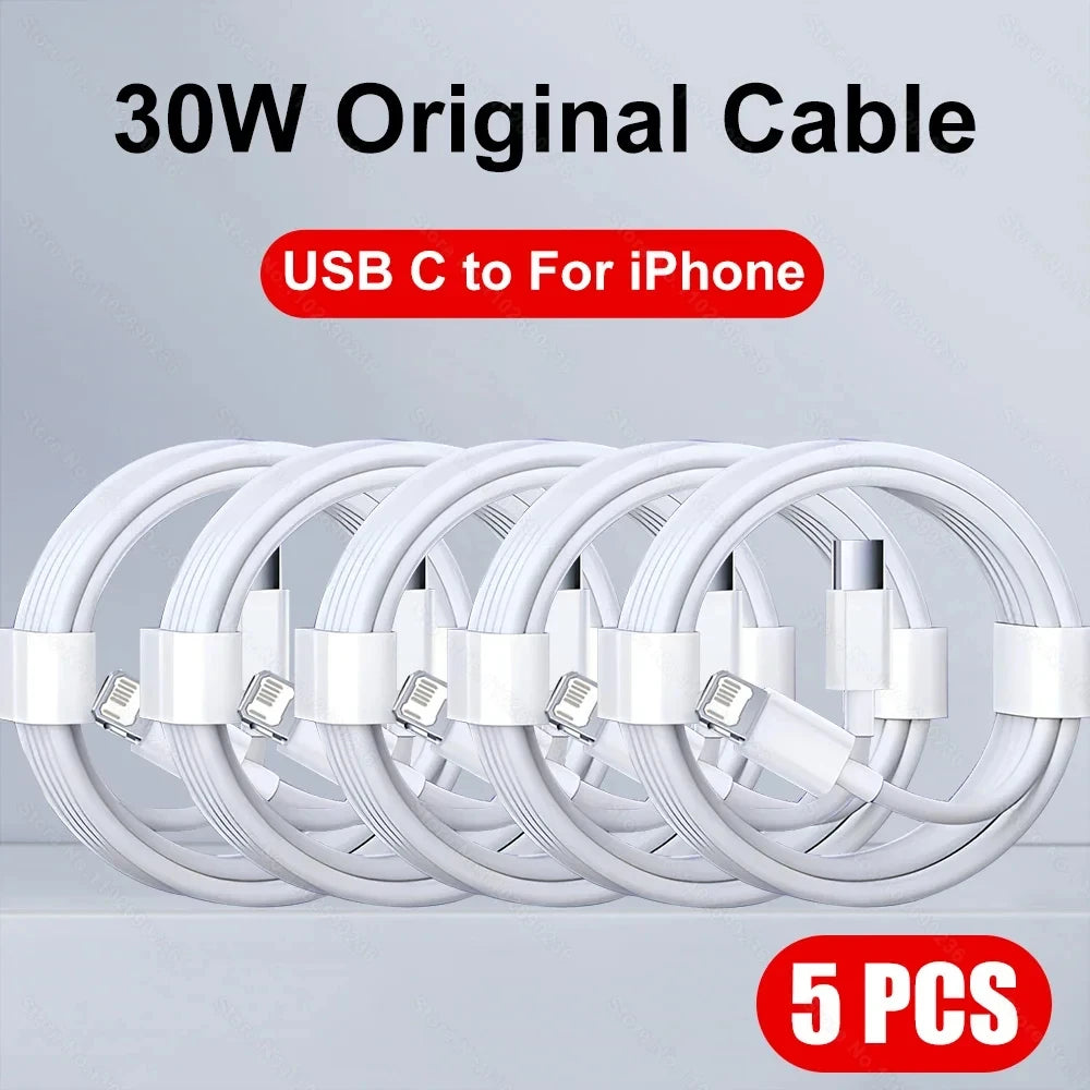 PD 20W Fast Charging Cable for iPhone 11 12 13 14 – 1M & 2M