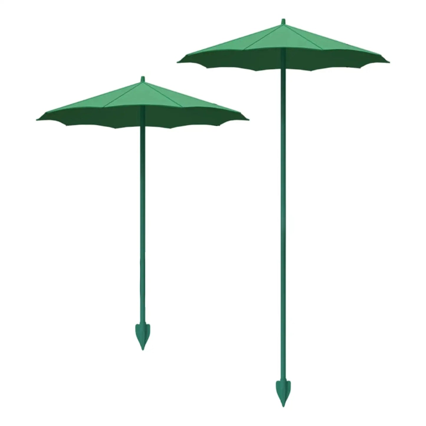 3-Pack Adjustable Garden Plant Umbrellas – UV & Waterproof