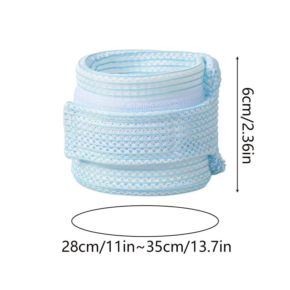 Dog Cat Neck Brace Cover Breathable Comfortable Anti-Scratch Pet Neck Protective Collar Adjustable Soft Cushion Cervical Cone Peaceful Pleasures Health and Wellness Blue L