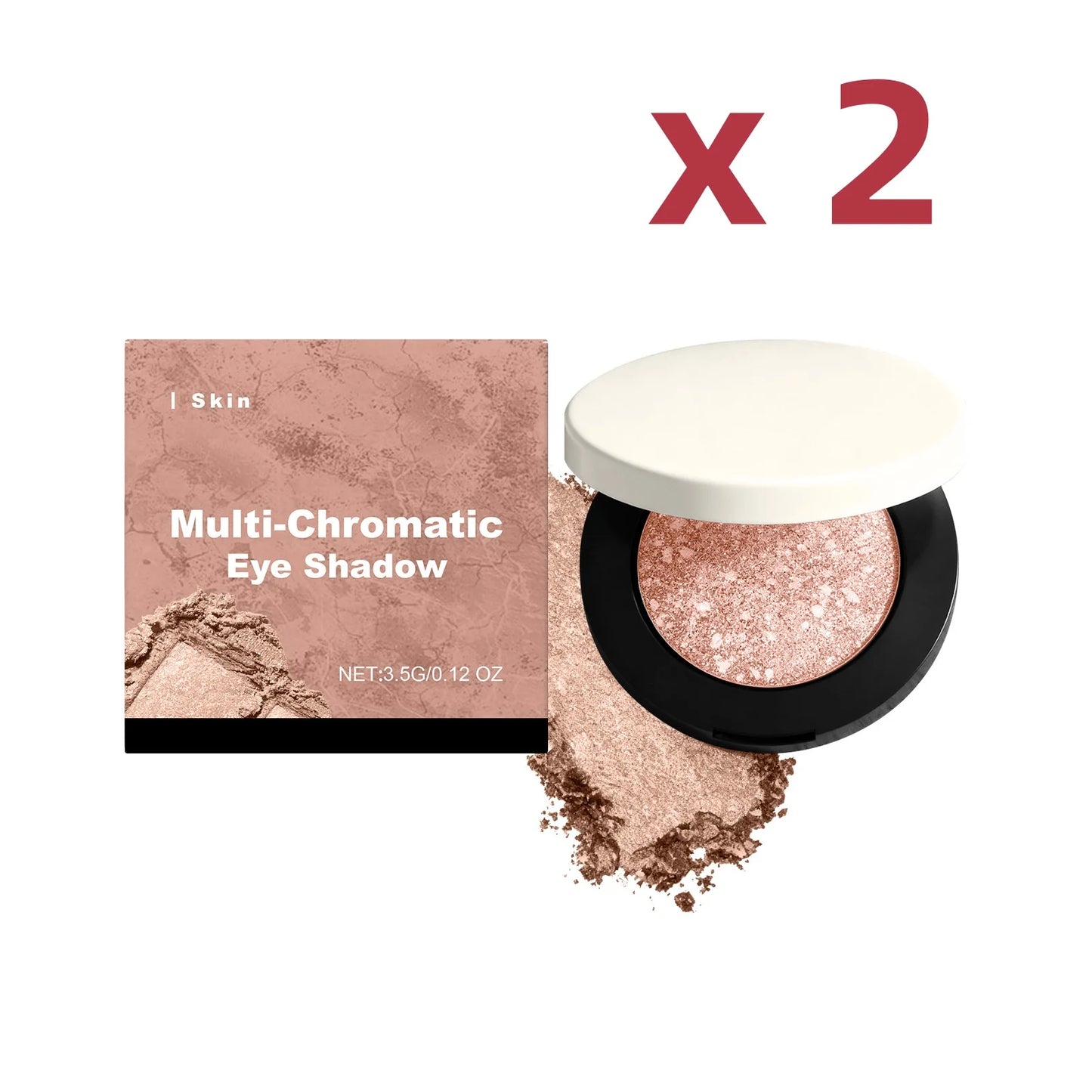 Matte & Shimmer Waterproof Eye Shadow Palette – Earth Tones