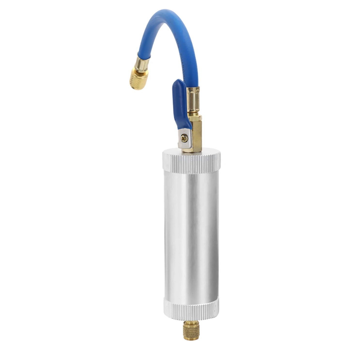 R134A R12 R22 Air Conditioning Car Oil Injection Tool 2 Ounce 1/4" Pure Liquid Oil Coolant Filler Tube Car Accessories Peaceful Pleasures Health and Wellness