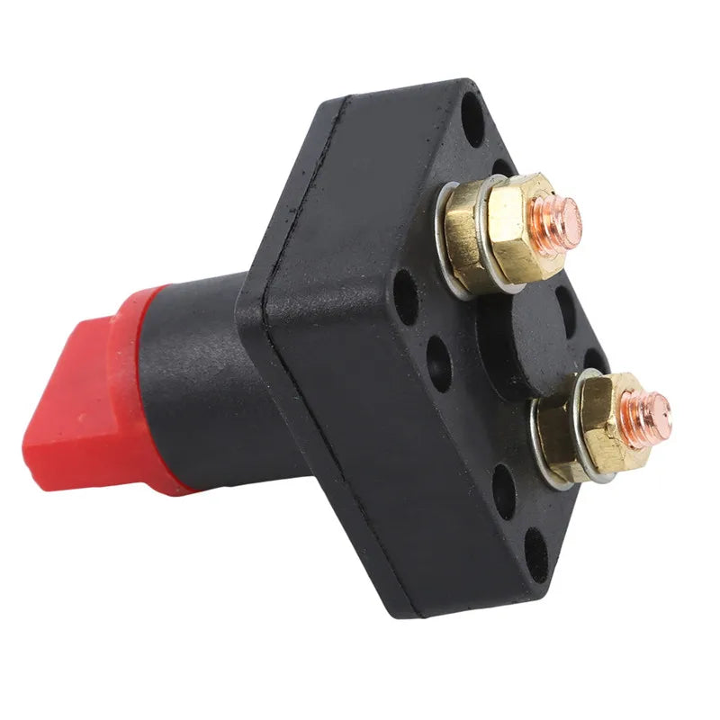 100A Battery Isolator Isolation Switch Disconnect Power Cut Off Kill Switches For RV Boat Car Truck Auto Yacht Peaceful Pleasures Health and Wellness black