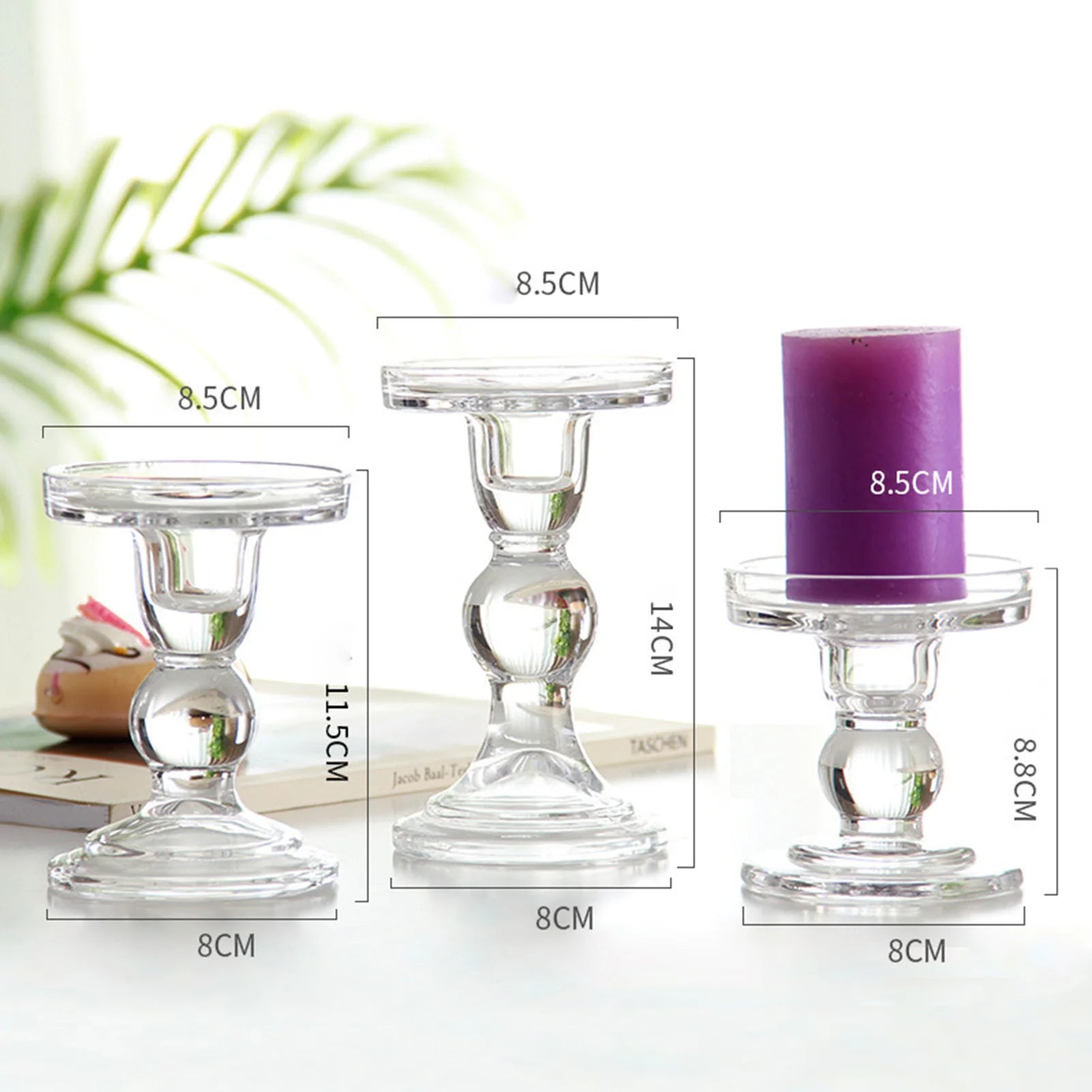 European Style Candlestick Elegant & Classic Candle Holders for Home Party Engagement Wedding Peaceful Pleasures Health and Wellness