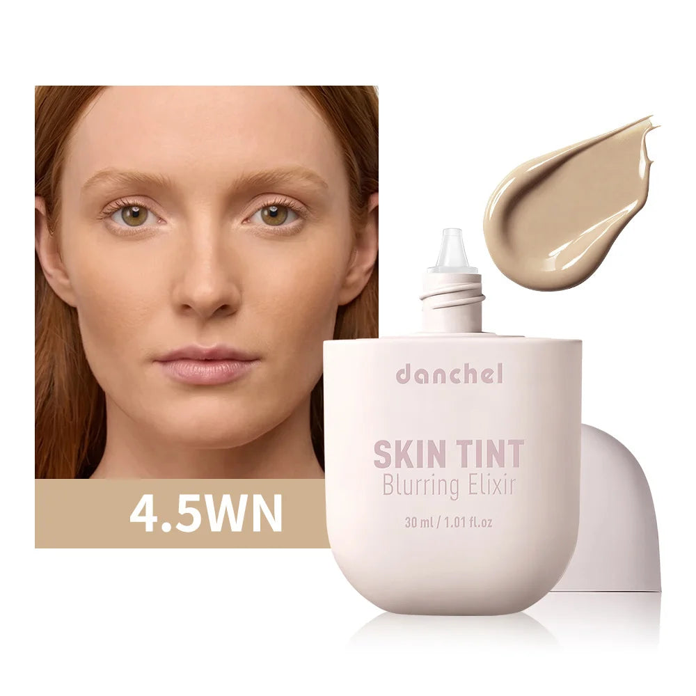 Skin Tint Blurring Elixir Foundation 24 Colors Concealer Blur Pores Fine Lines Long Lasting Hydrating Makeup For All Skin Tone Peaceful Pleasures Health and Wellness 10 4.5WN