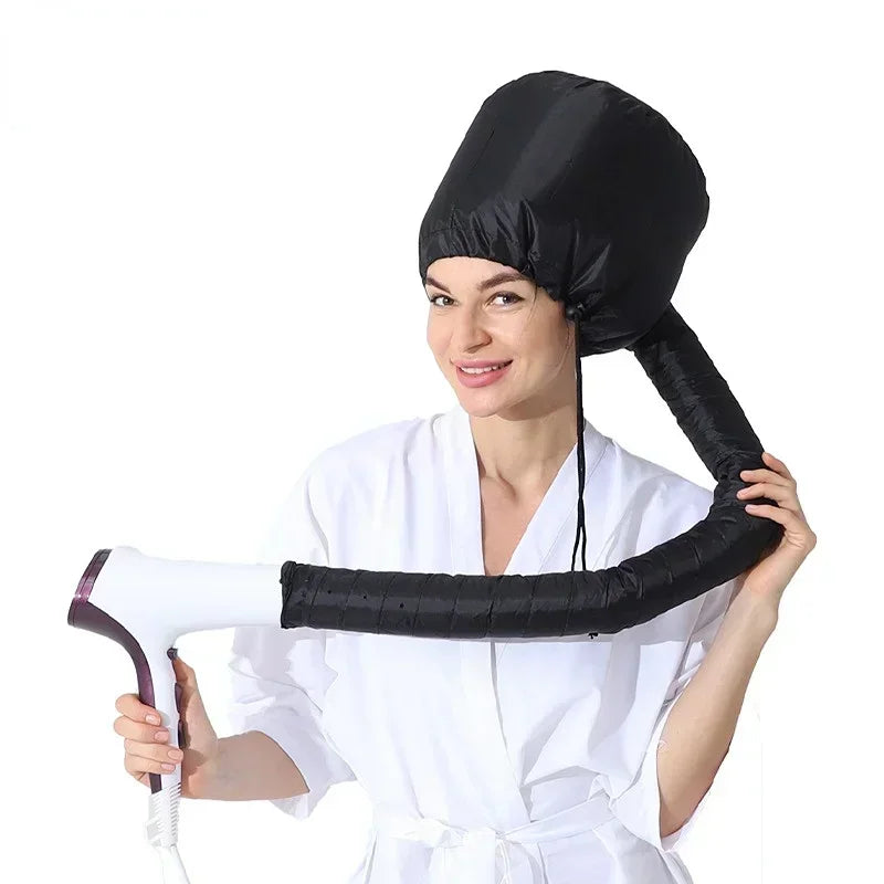 Portable Hair Bonnet Dryer Cap Lazy Man Hair Dryerr Cap Quick Dry Hair Dryer Heating Set Oil Baking Cap Household Fast Dry Peaceful Pleasures Health and Wellness