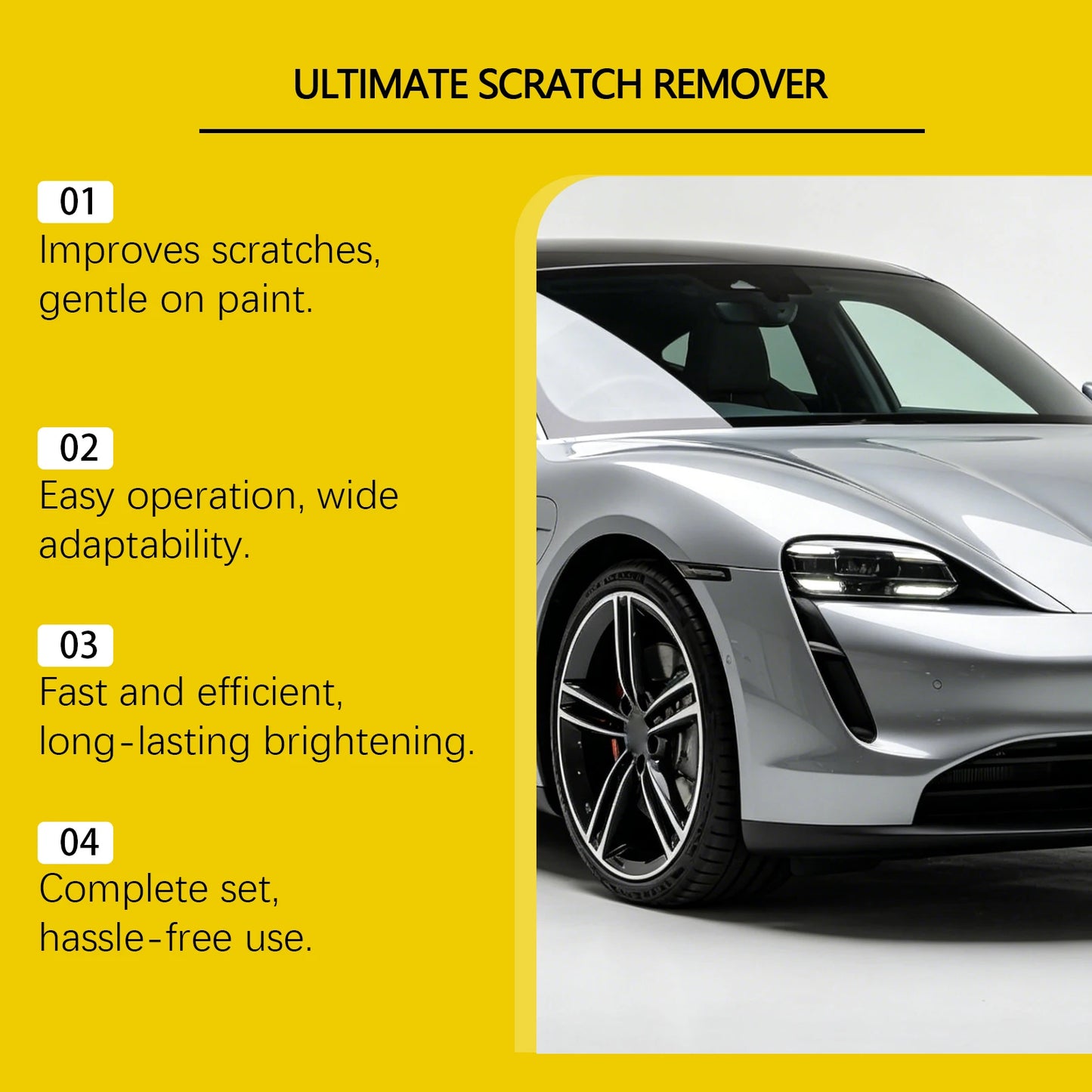 Car Scratch Remover Kit – Polish & Swirl Mark Repair