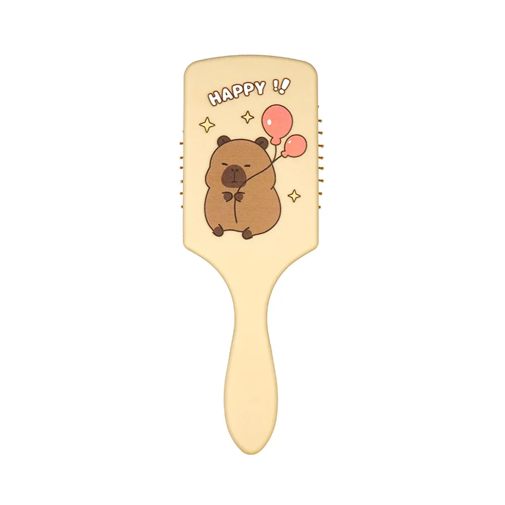 Capybara Air Cushion Hair Brush – Cute Cartoon Design