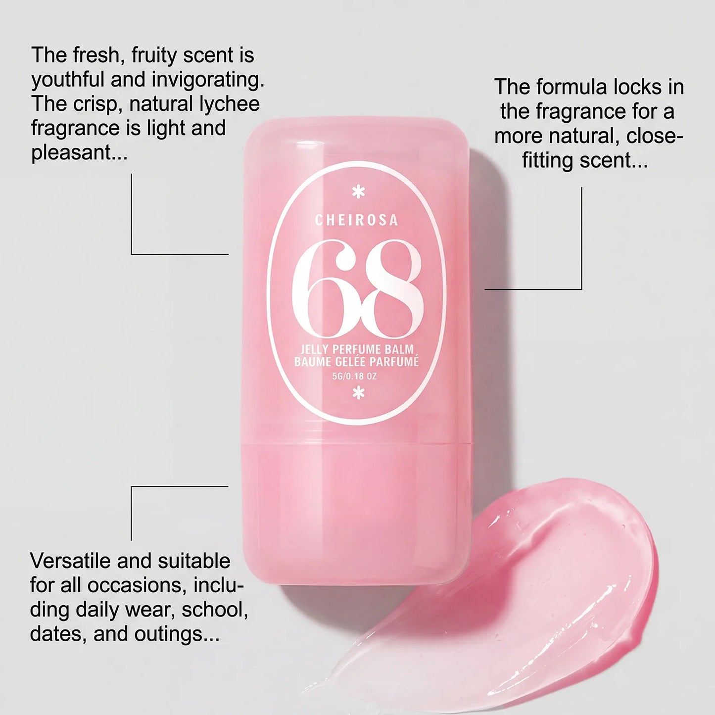Solid Perfume Balm | Lychee, Almond Caramel & Amber Vanilla