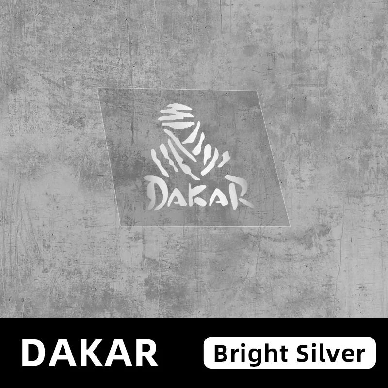 Dakar Rally Reflective Vinyl Sticker | Car Motorcycle Laptop