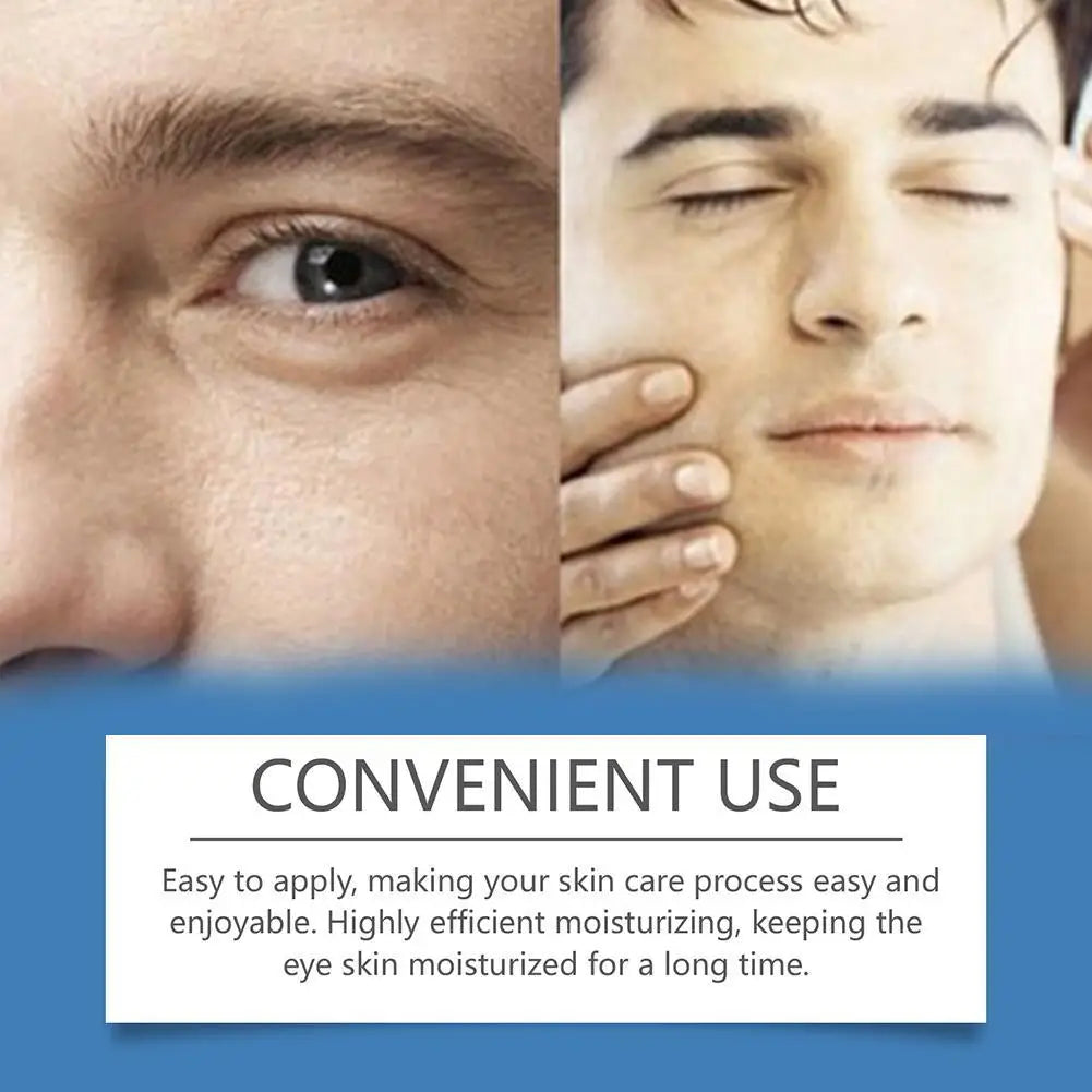 Men Eye Cream Collagen Cool Eye Cream Moisturizing Under Eye Cream For Dark Circles Puffiness Fine Lines Eye Care Peaceful Pleasures Health and Wellness
