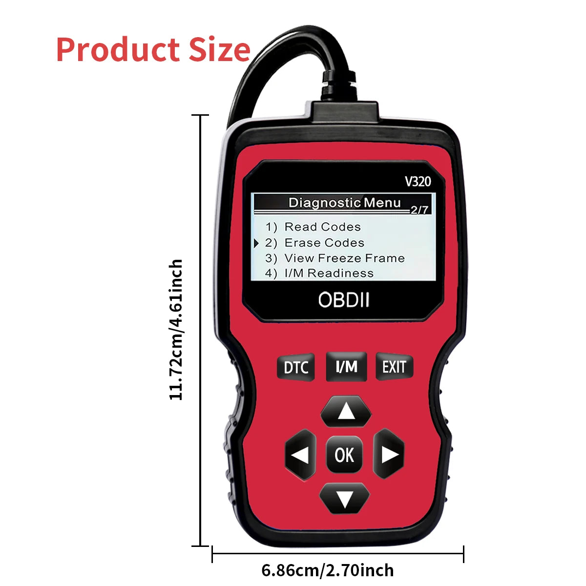 Obd2 Protocol Can Diagnostic Tool for Reading and Clearing Error Codes from Car Engine Fault Codes, Suitable for Vehicles Manufactured after 1996 Peaceful Pleasures Health and Wellness