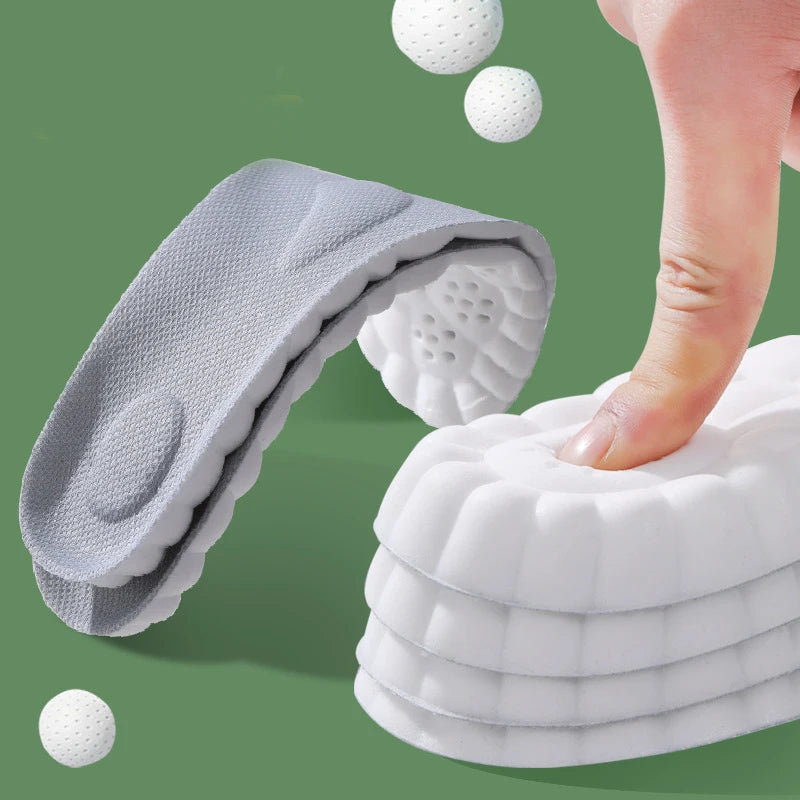 PU Cloud Insoles – Cushioning & Sweat-Wicking | Men & Women