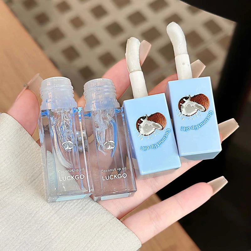 Coconut Lip Care Set – Lip Balm, Lip Oil & Night Treatment