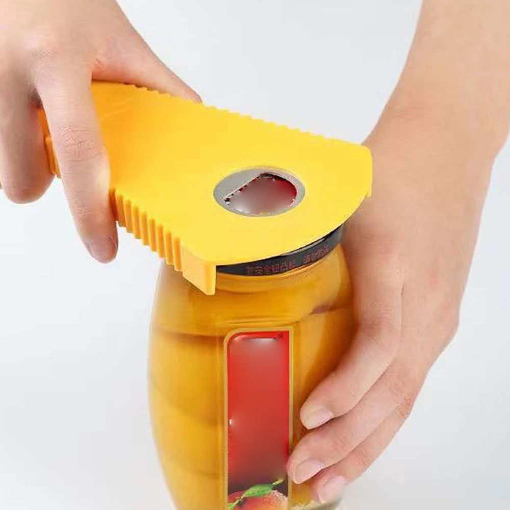 Multi Functional And Labor-Saving Bottle Opener For Household Can Opener Multifunctional Bottle Opener Jar Opener for Beer Coke Peaceful Pleasures Health and Wellness