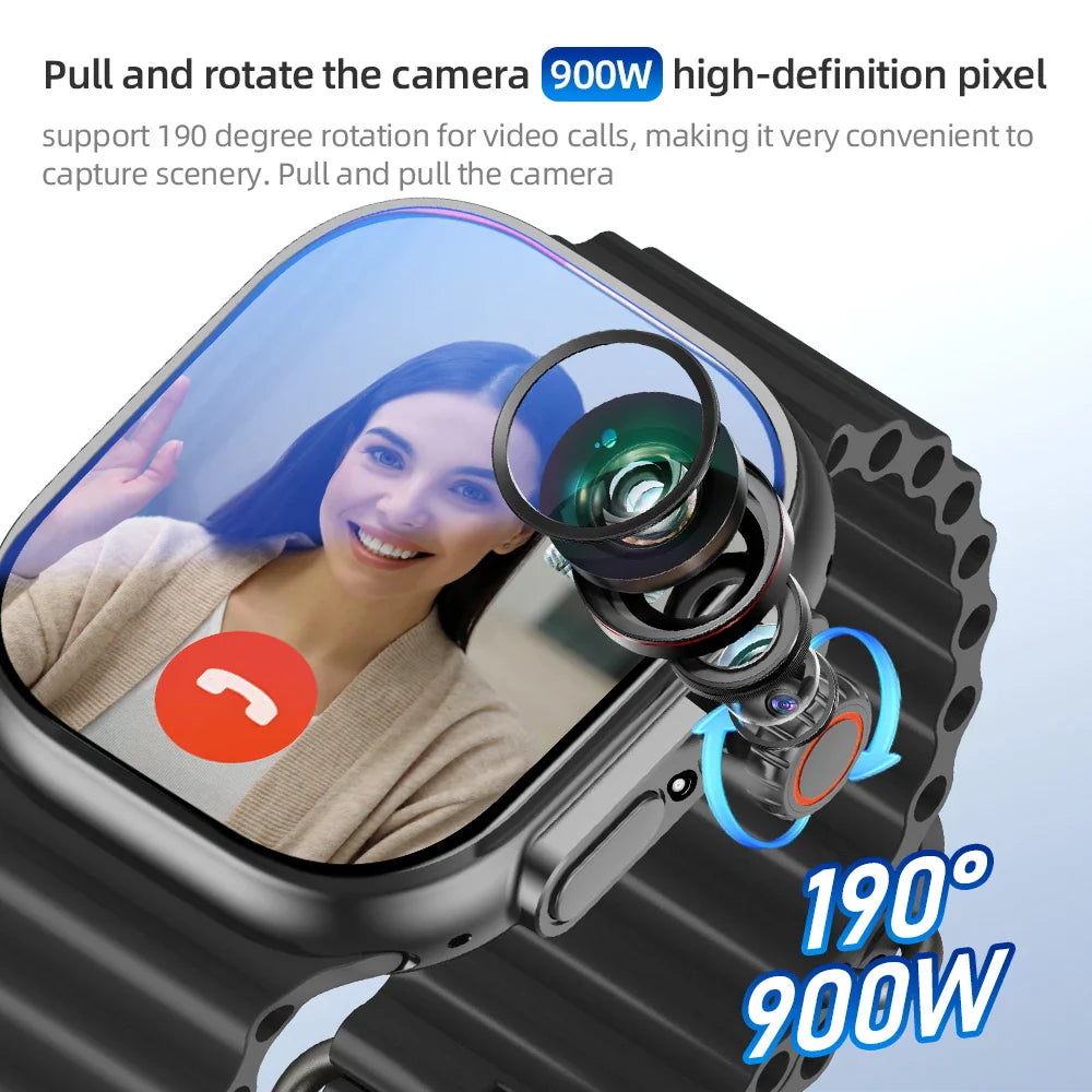 GOLDENSPIKE DW200 Pro 4G Android 13 Smartwatch | Rotating Camera