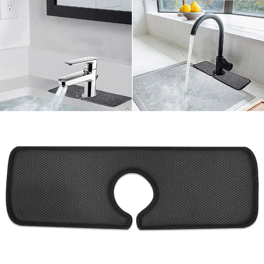 Microfiber Faucet Absorbent Mat – Sink Splash Guard Pad Faucet Absorbent Mat Oasis Select Default Title