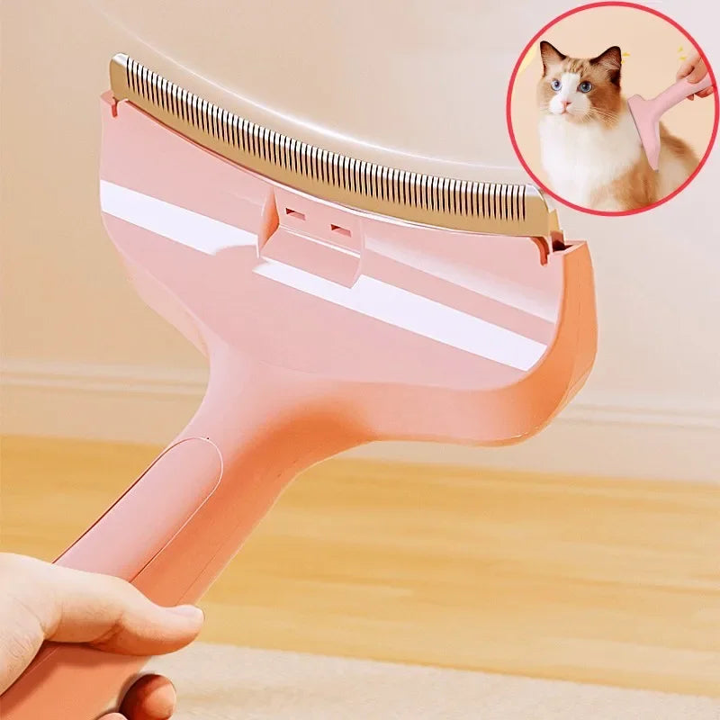 Stainless Steel Pet Grooming Comb Brush for Dogs & Cats