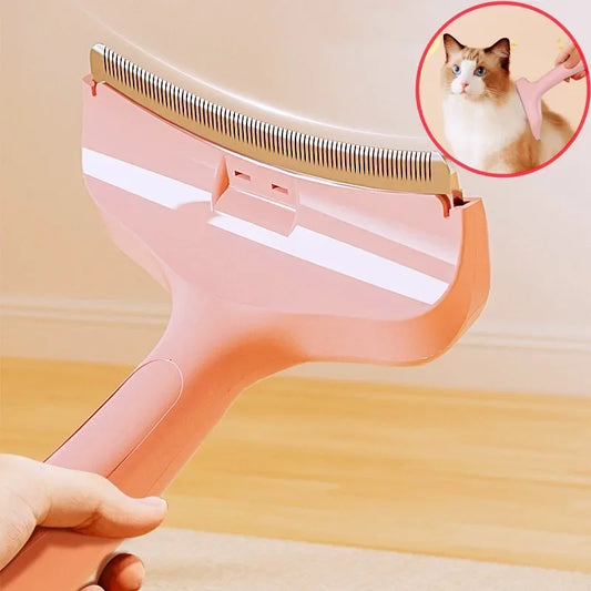 Stainless Steel Pet Grooming Comb Brush for Dogs & Cats Pet Grooming Brush Peaceful Pleasures Health and Wellness