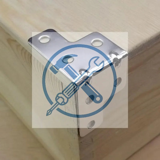 Flight Case L Brace Corner Protectors | 6-Hole Angle Brackets 4/8Pcs Corner Angle Brackets Peaceful Pleasures Health and Wellness