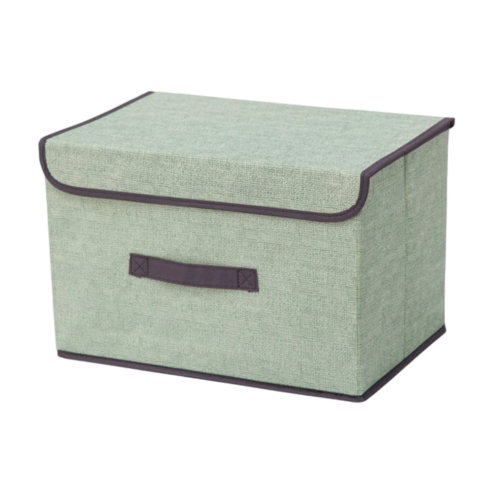 Home Fabric Storage Box Foldable Clothing Dustproof Organizing Large